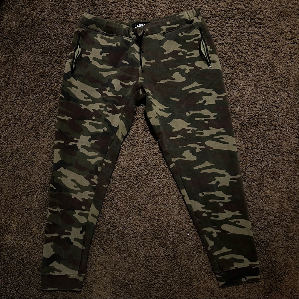 Carbon Camouflage Joggers